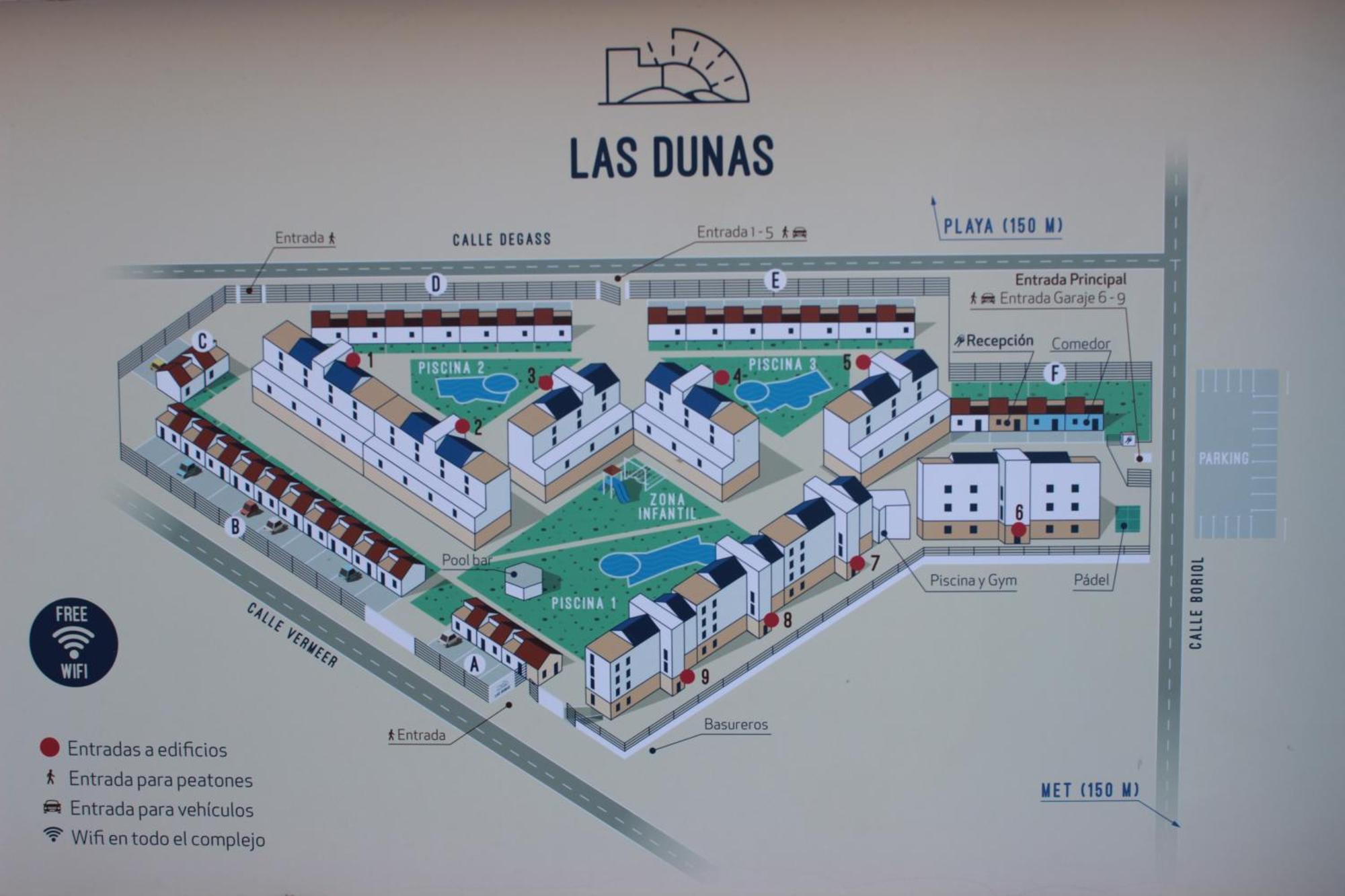 M515 Apartamento Las Dunas Oliva Nova Extérieur photo